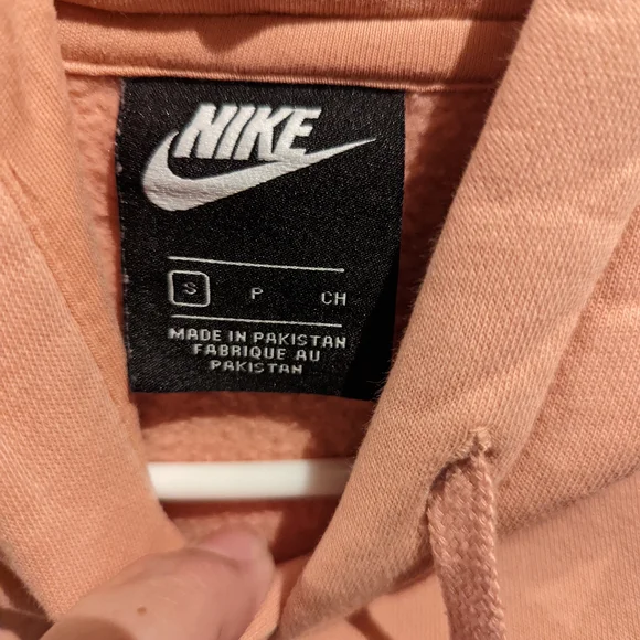 Nike Women's Peach Hoodie - Picture 2 of 3